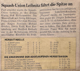 Squash Aufstieg