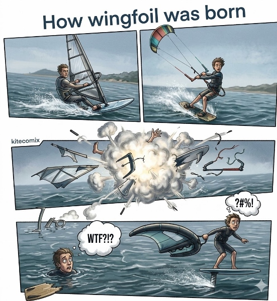 How Wingfoil was born